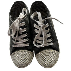 Heelys Black Embellished Women’s 6 Youth Girls 5